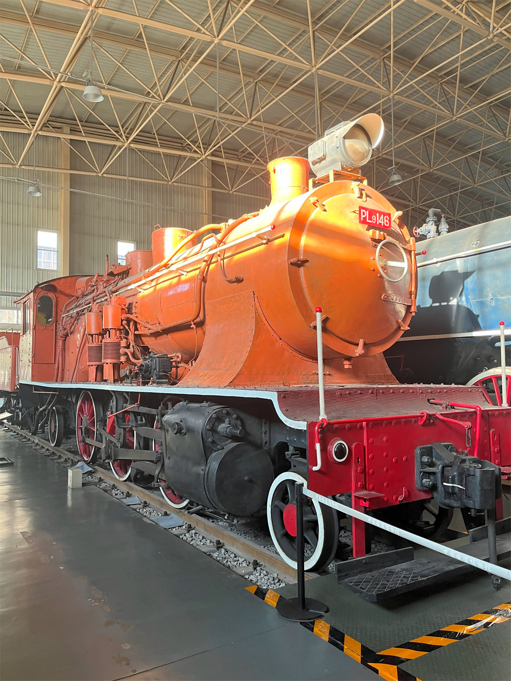 PL9型146号蒸汽机车