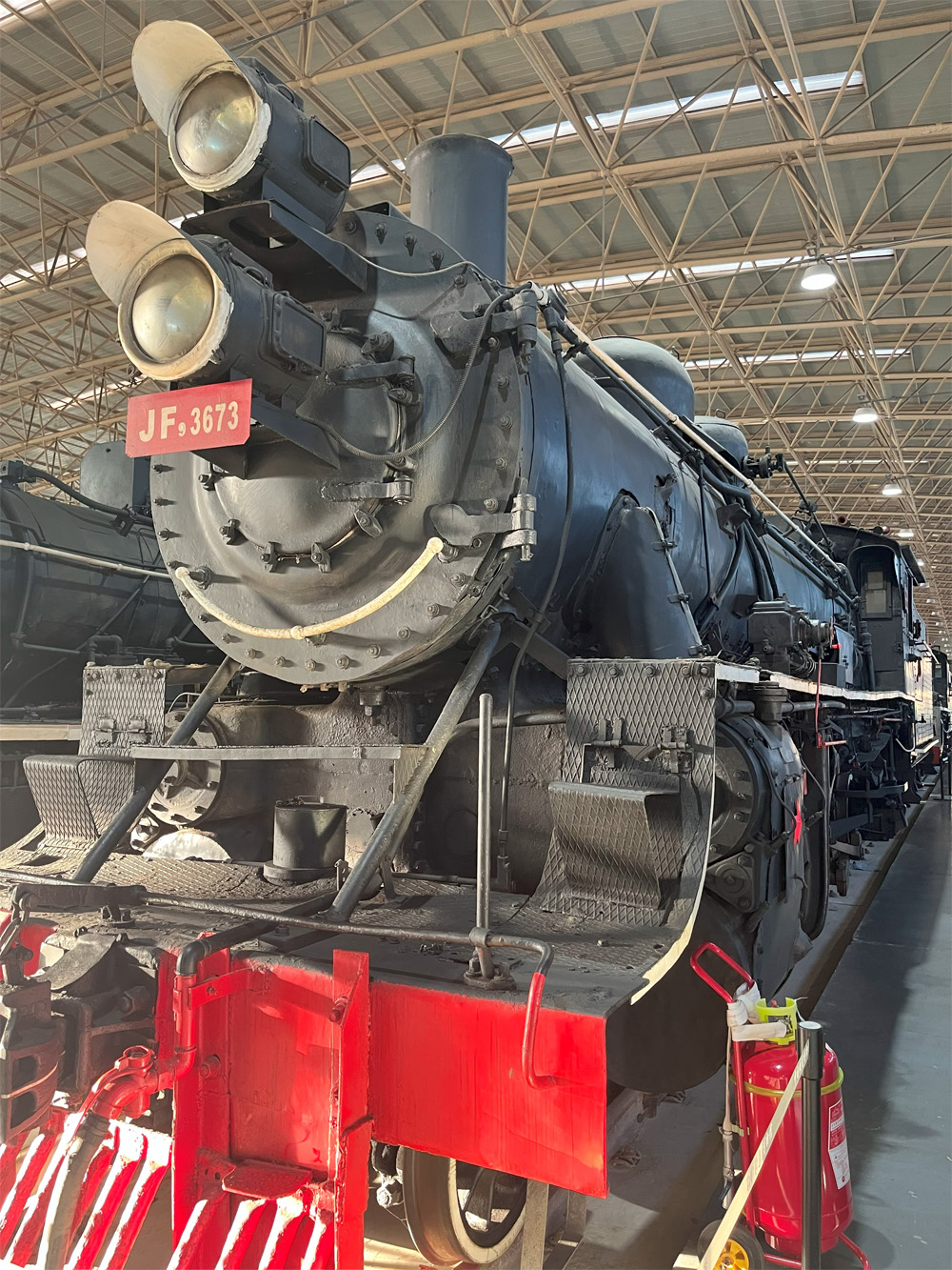 解放9型3673号 蒸汽机车