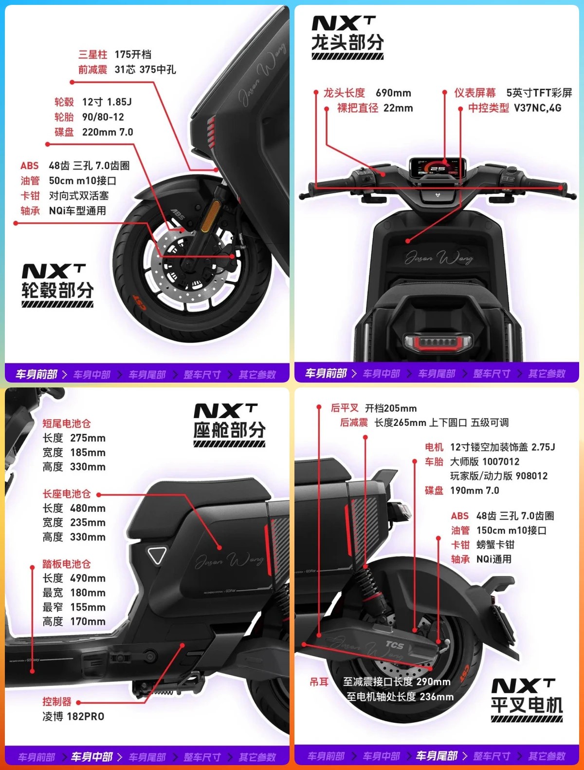 小牛NXT全车参数数据