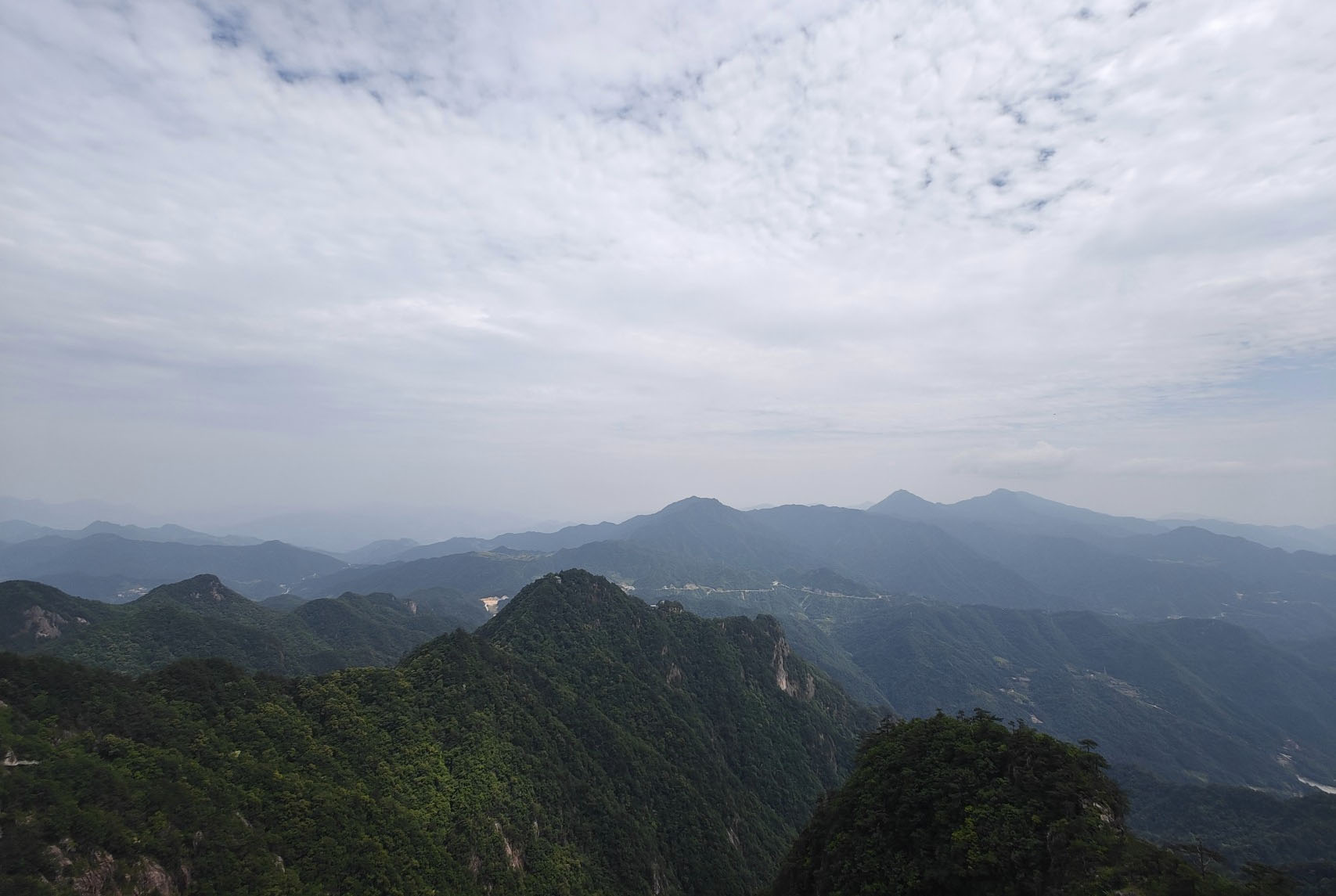 安徽岳西明堂山