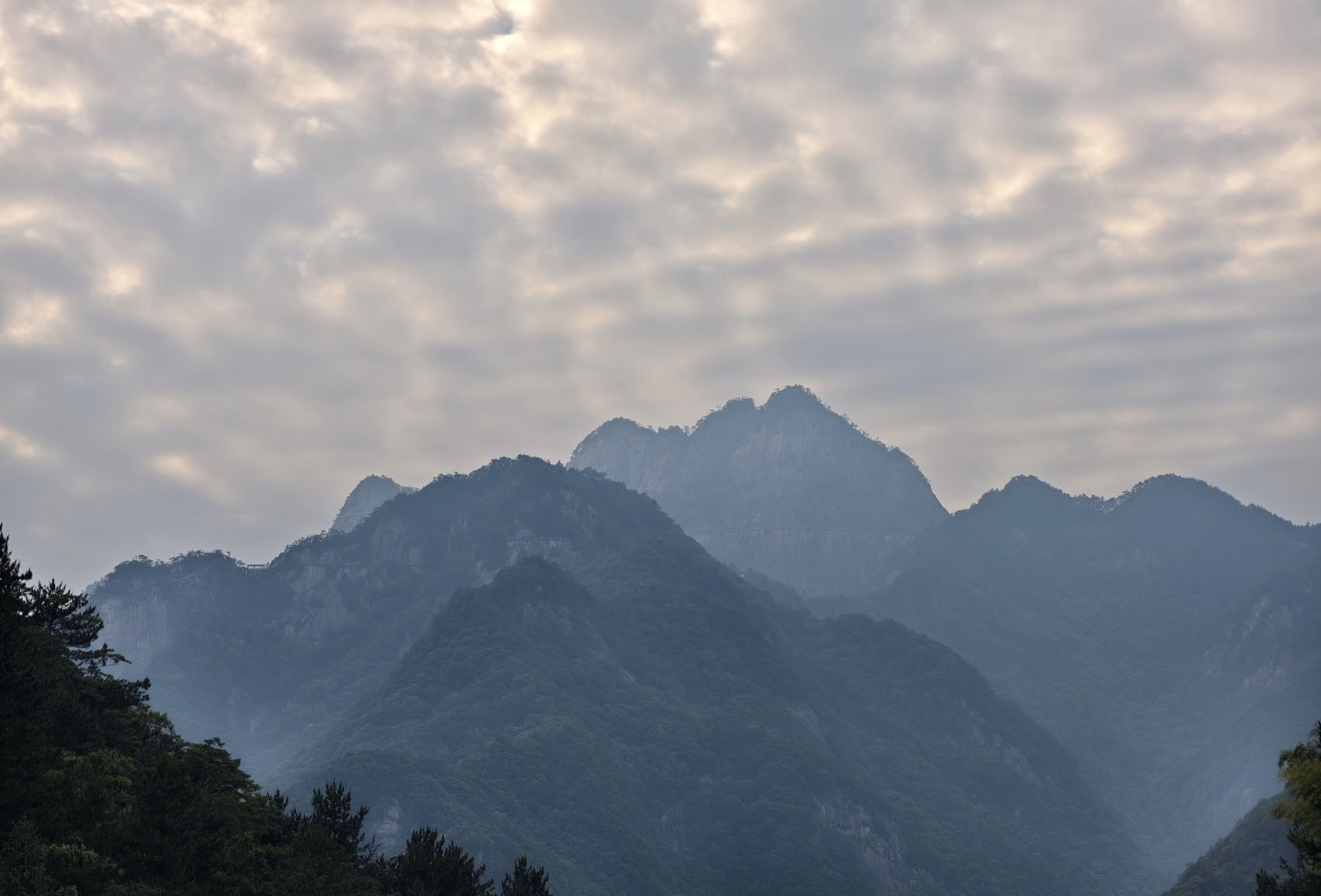 安徽岳西明堂山